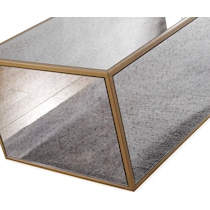 darren mirrored coffee table   