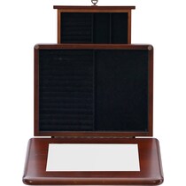 darvin dark brown jewelry armoire   