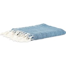 darya blue blanket   