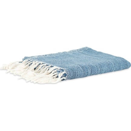 Darya Indoor/Outdoor Throw - Royal