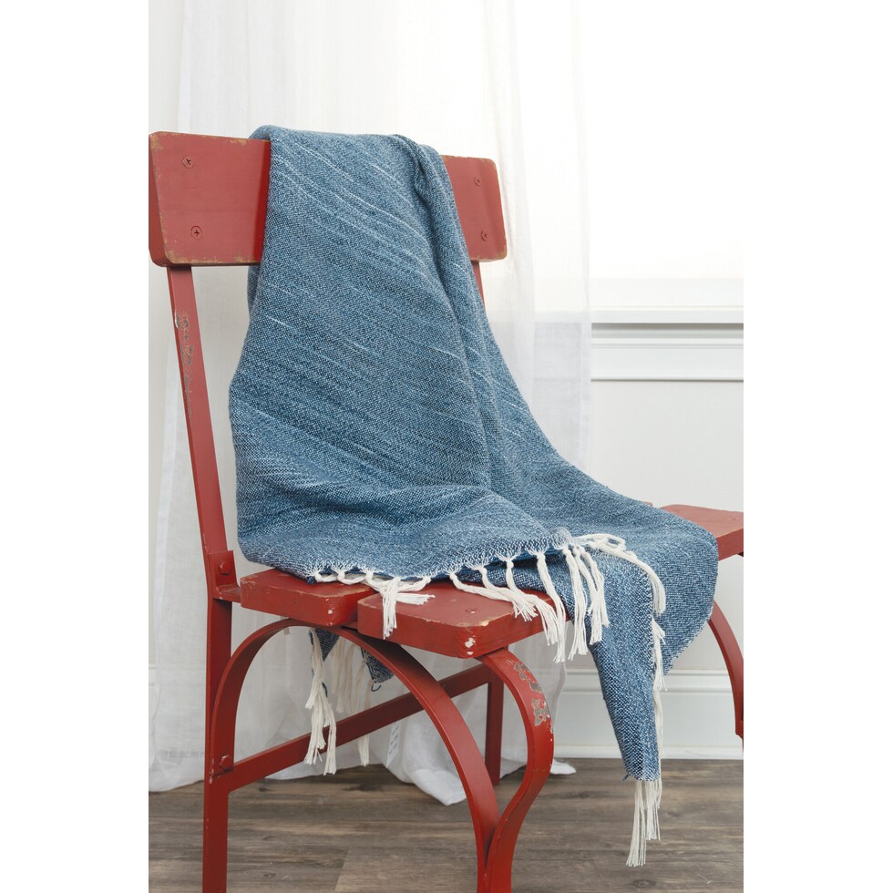 darya blue blanket   