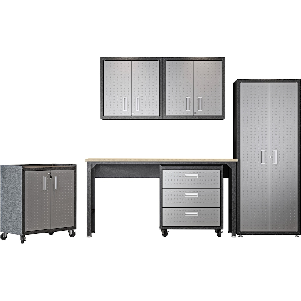 davenport gray garage storage   