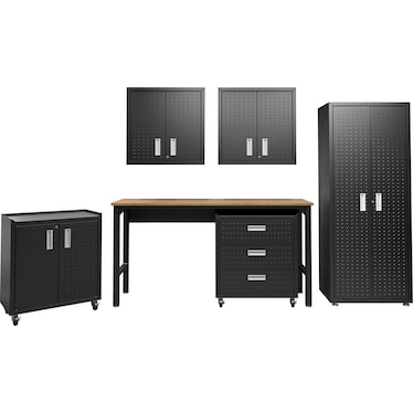 Davenport 6-Piece Garage Storage Set