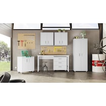 davenport white garage storage   