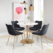 david black dining chair   