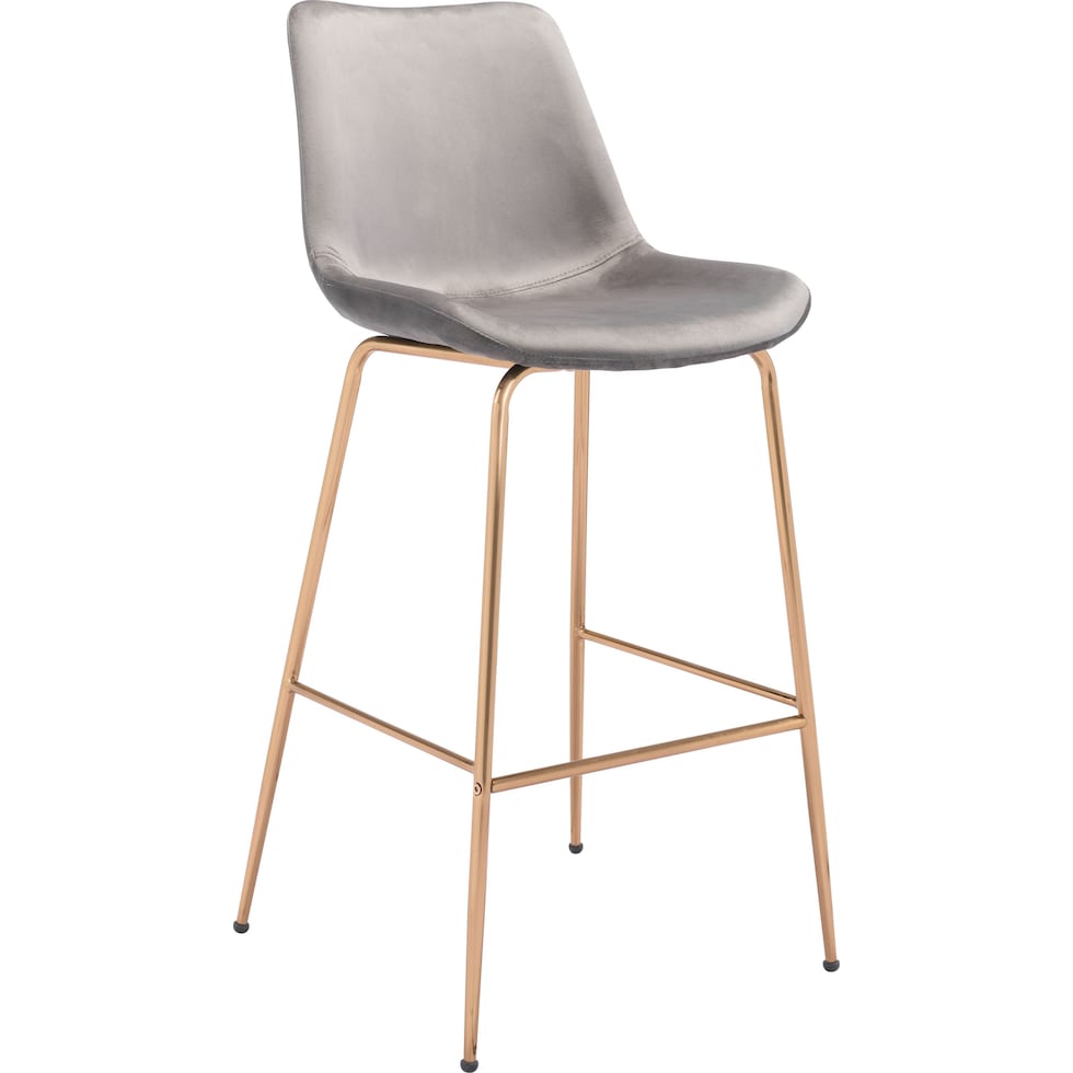 david gray gold bar stool   