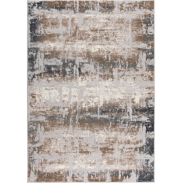 Davide Area Rug - Gray/Beige