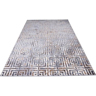 Davide Area Rug - Blue/Gray