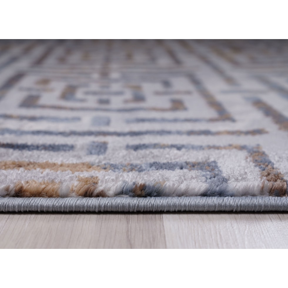 davide gray area rug  x    