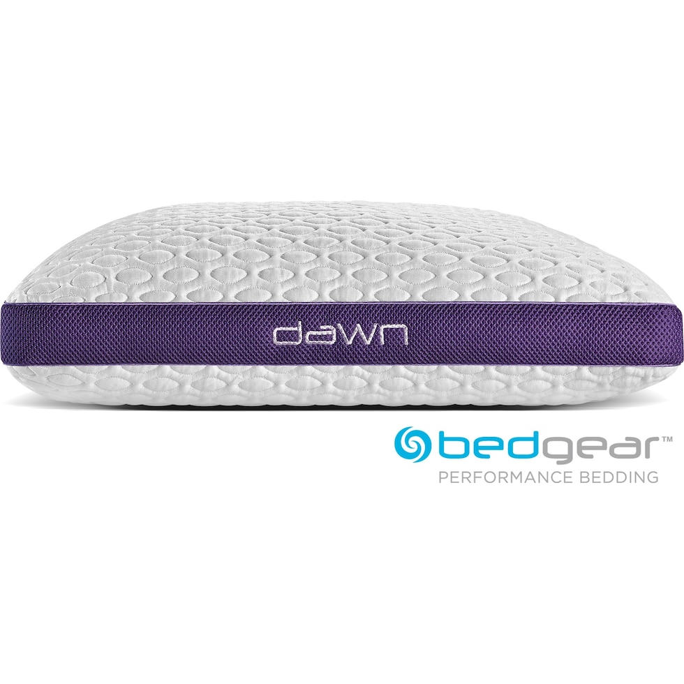 dawn ii white queen pillow   