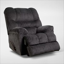 dawson blue recliner   