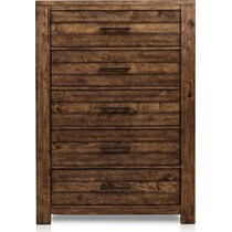 dawson dark brown chest   