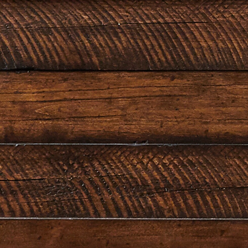 dawson dark brown dresser and mirror   