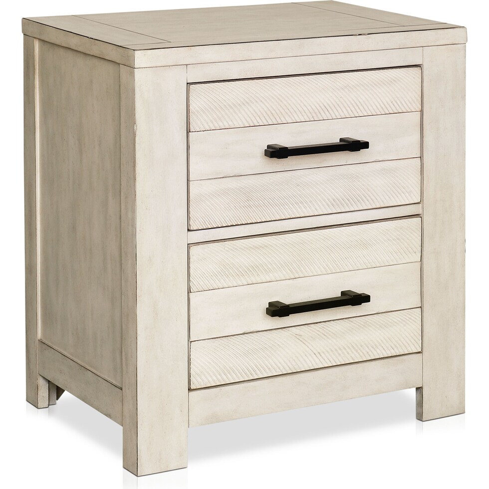 dawson white nightstand   
