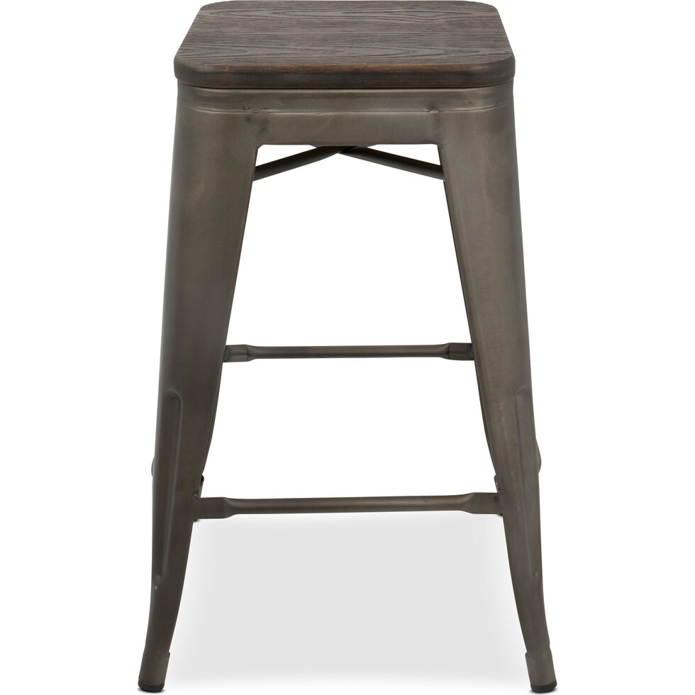 dax gray counter height stool   