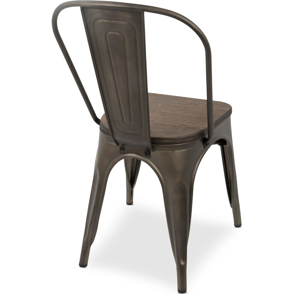 dax gray dining chair   