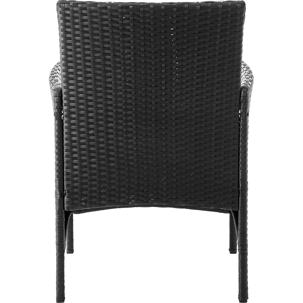 daytona dark gray cream outdoor chair set   