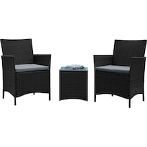 daytona gray outdoor chair set   
