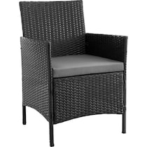 daytona gray outdoor chair set   
