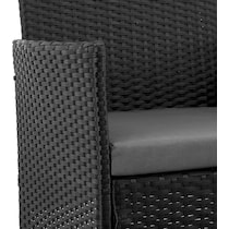 daytona gray outdoor chair set   