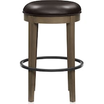 deacon gray bar stool   