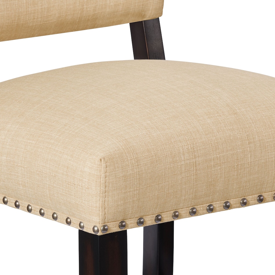 dean light brown counter height stool   