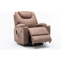 deans light brown recliner   