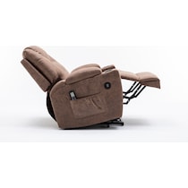 deans light brown recliner   