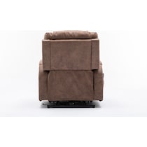 deans light brown recliner   