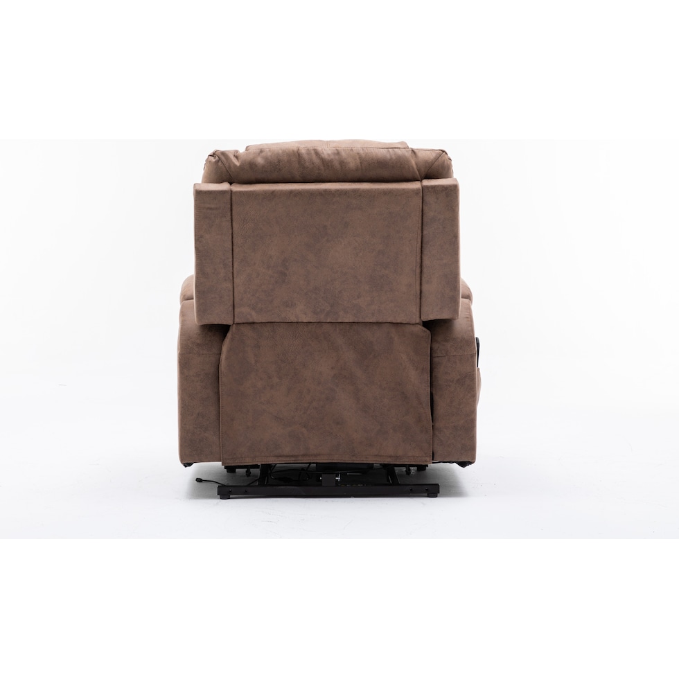 deans light brown recliner   