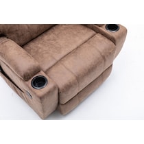 deans light brown recliner   