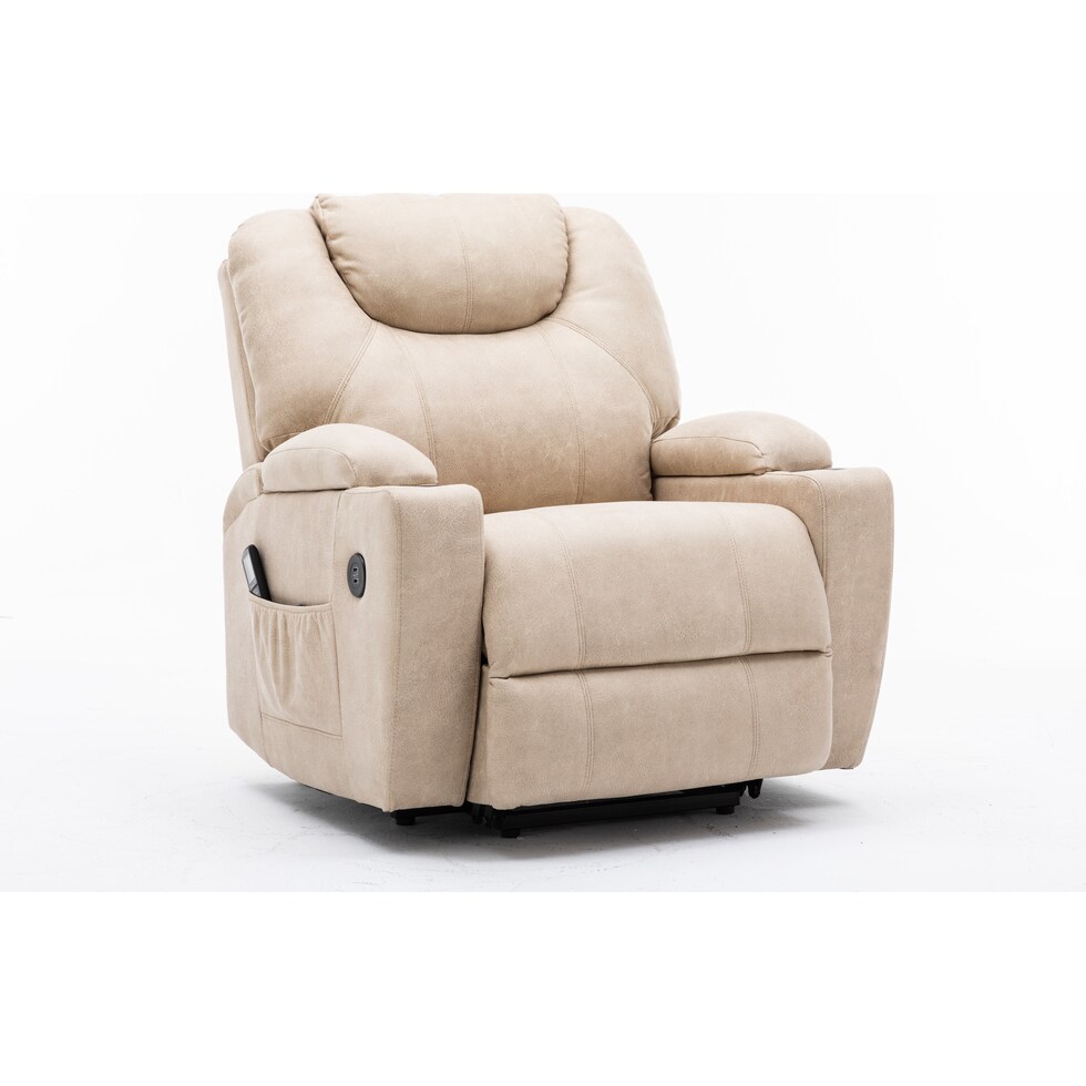 deans neutral power lift recliner   