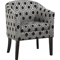 debbie gray accent chair   
