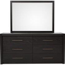 decker dark brown  pc king bedroom   