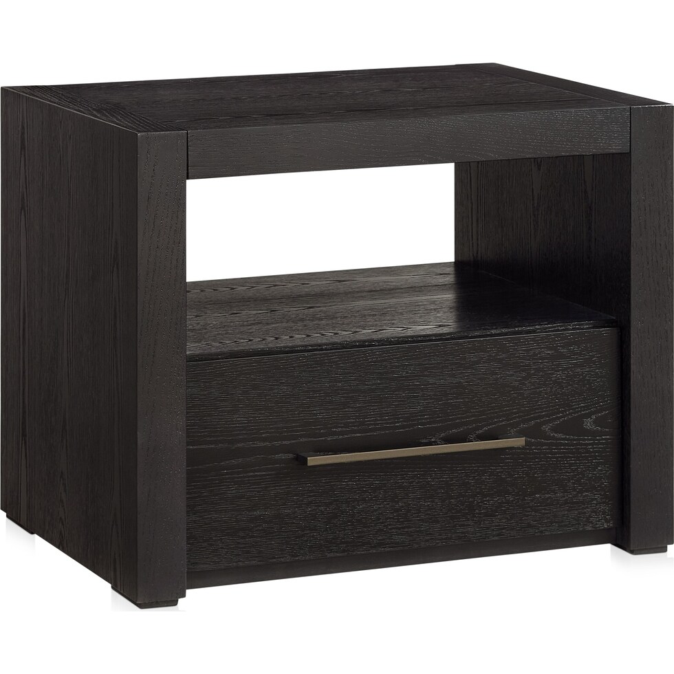 decker dark brown  pc queen bedroom   