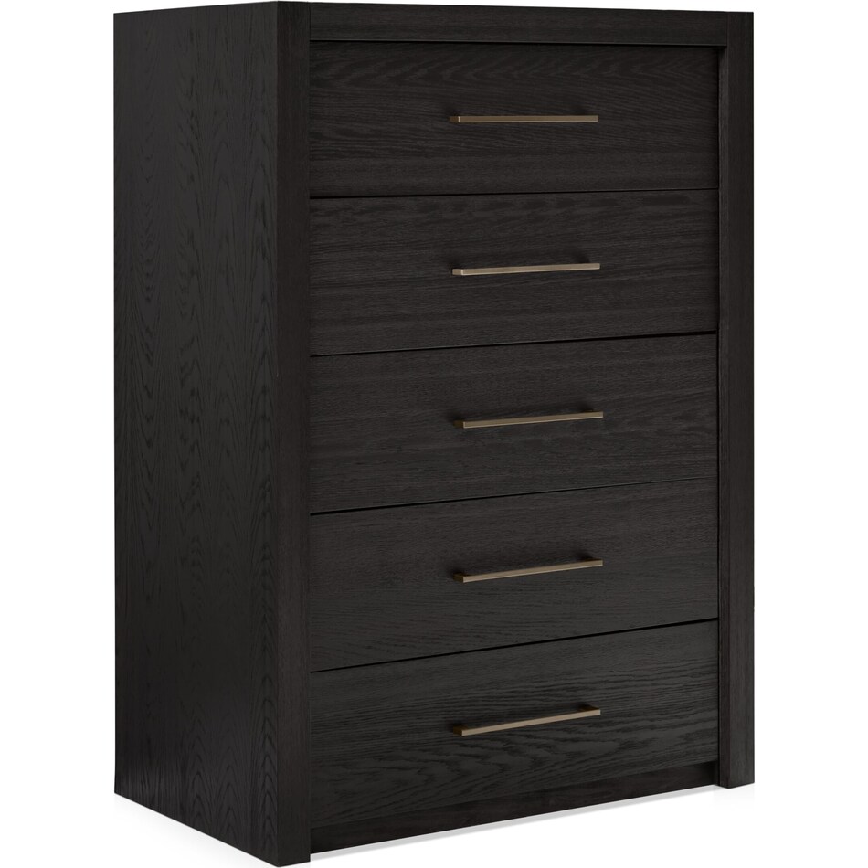 decker dark brown chest   