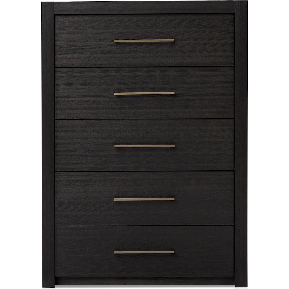 decker dark brown chest   