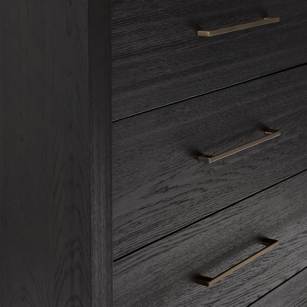 decker dark brown chest   