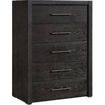 decker dark brown chest   