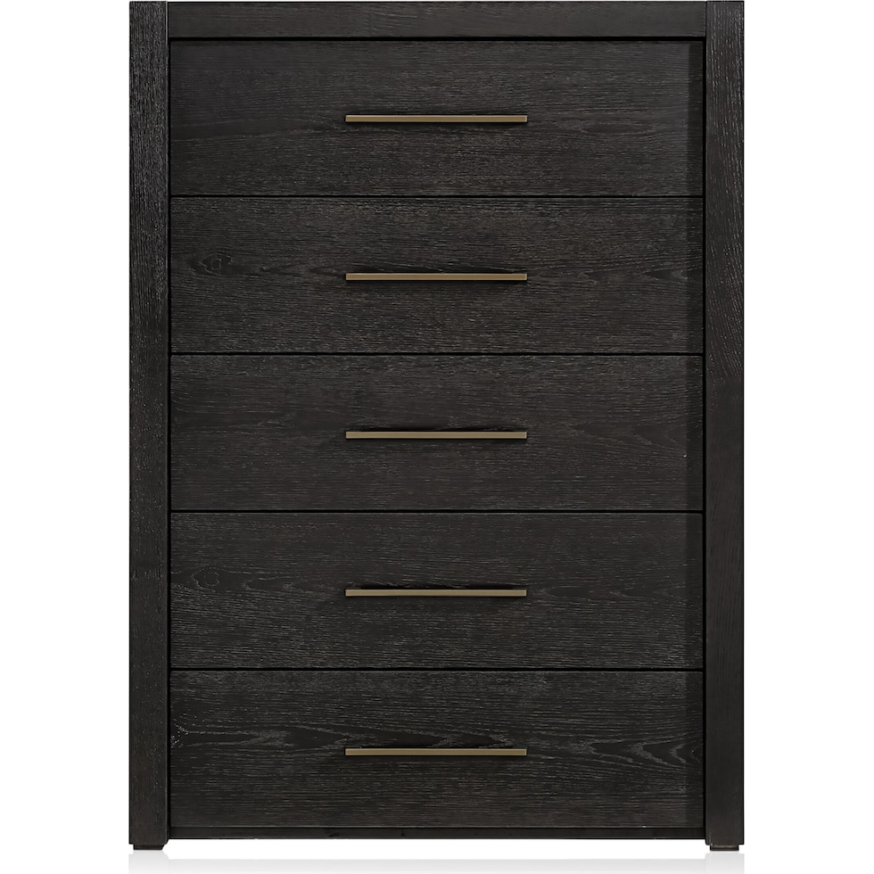 decker dark brown chest   