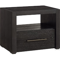 decker dark brown nightstand   