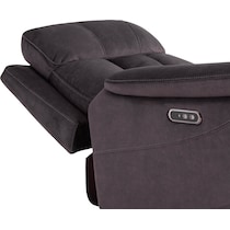 declan black recliner   