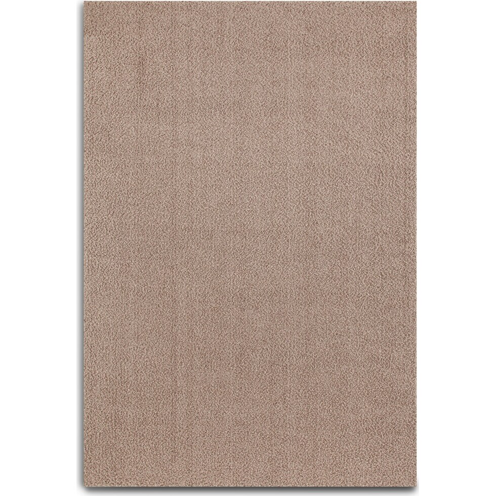 deep light brown area rug  x    