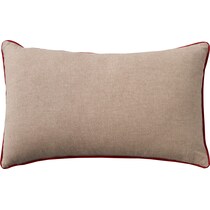 deer neutral accent pillow   