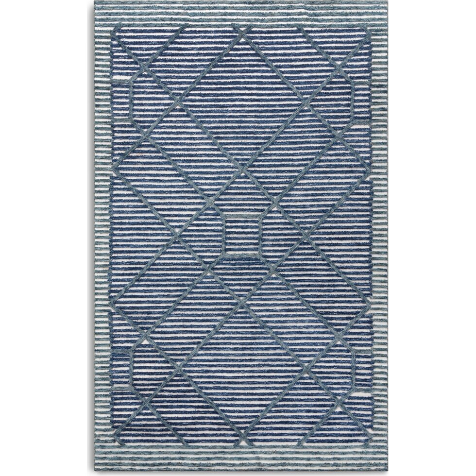 deja blue outdoor area rug   