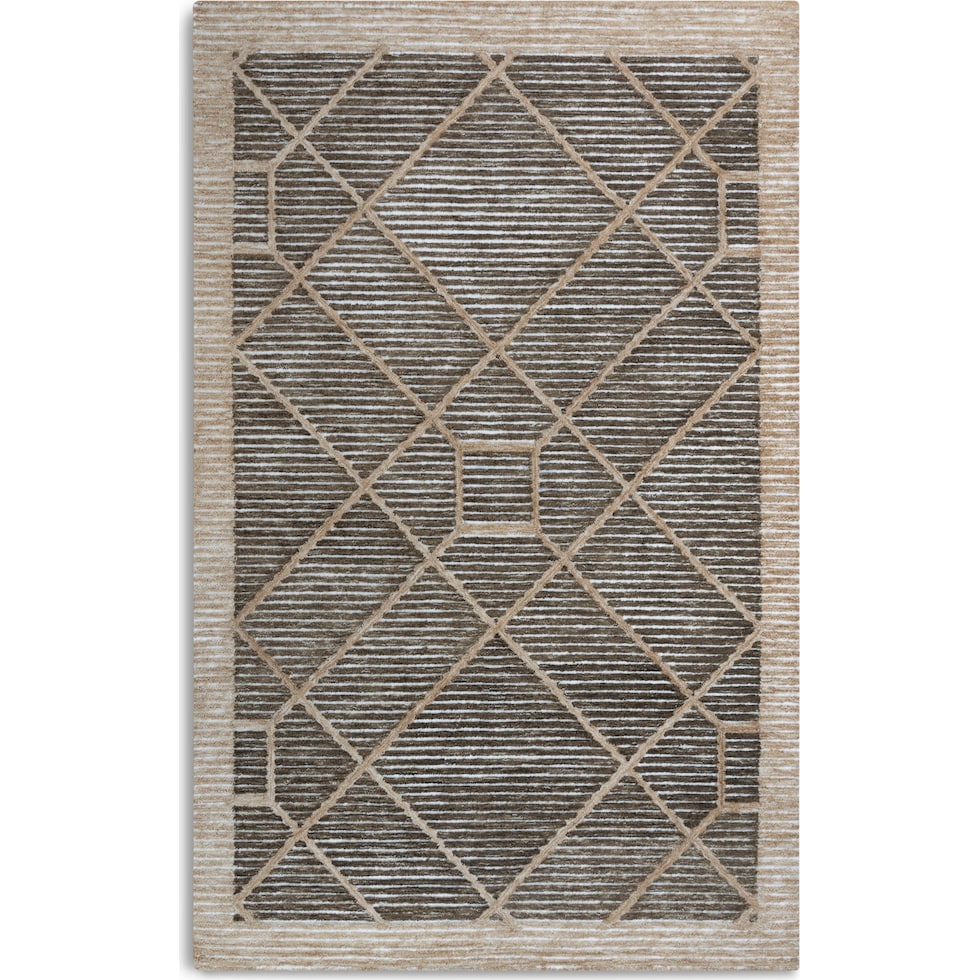 deja dark brown outdoor area rug   