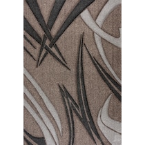 deji gray area rug  x    