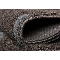 deji gray area rug  x    