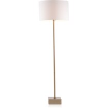 delano gold floor lamp   