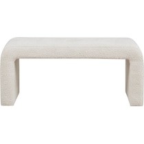 delano white bench   